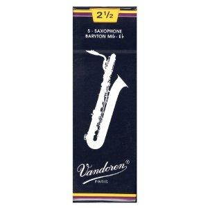 Vandoren 5 Baritone Saxophone # 2.5 Reeds