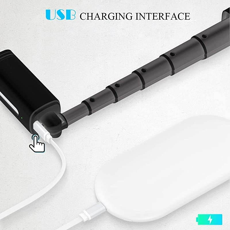 Stick Bluetooth Compact Cell Phone Stick Android Mini Stick with Light Wireless for iPhone 11 Pro Max 6 7 8 Plus Galaxy S8 Plus Note 9 10 and More Black