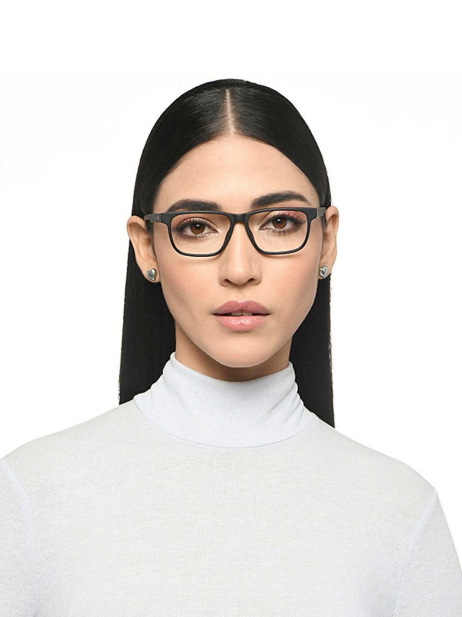 Lenskart Blu Black Rectangular Blue Light Protection Unisex Reading Glasses