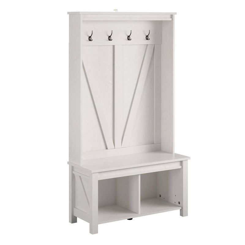 Quatro Umbrella Stand & Coat Rack Steel - Adesso