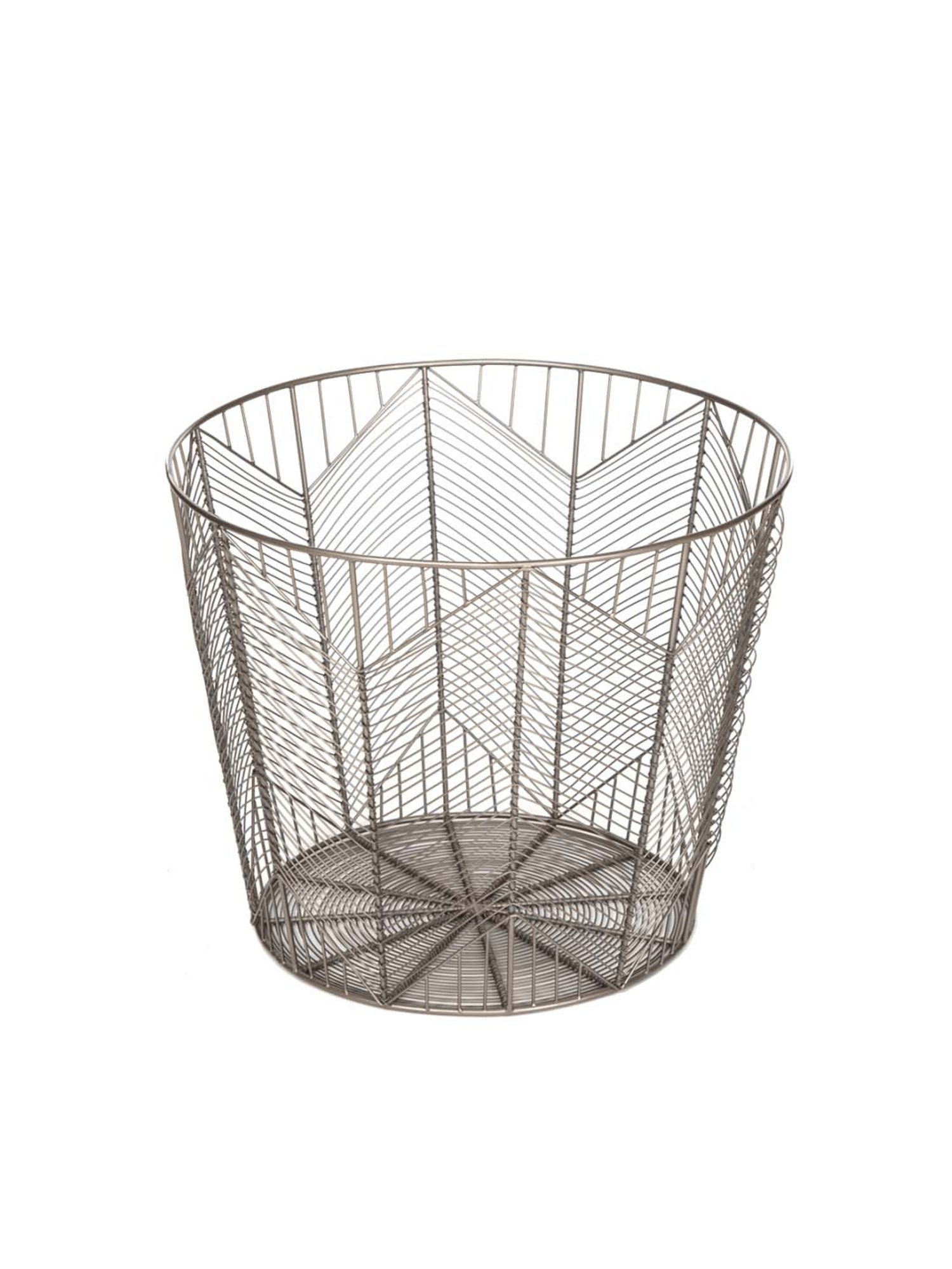 VarEesha Brown & Black Bamboo Multi-Purpose Basket - Set of 1