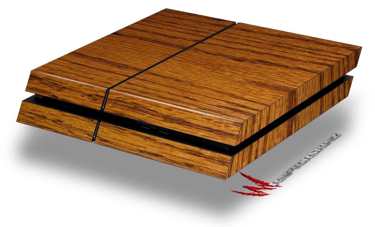 WraptorSkinz Wood Grain - Oak 01 - Decal Style Skin fits original PS4 Gaming Console