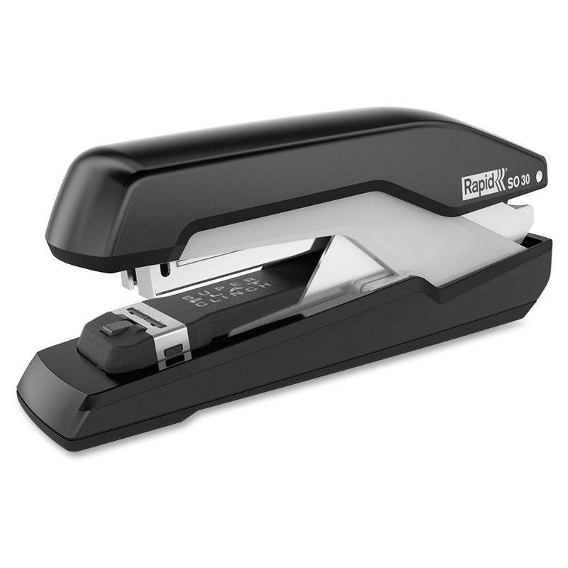 Rapid Supreme Omnipress SO30 Full Strip Stapler 30-Sheet Capacity Black/Gray