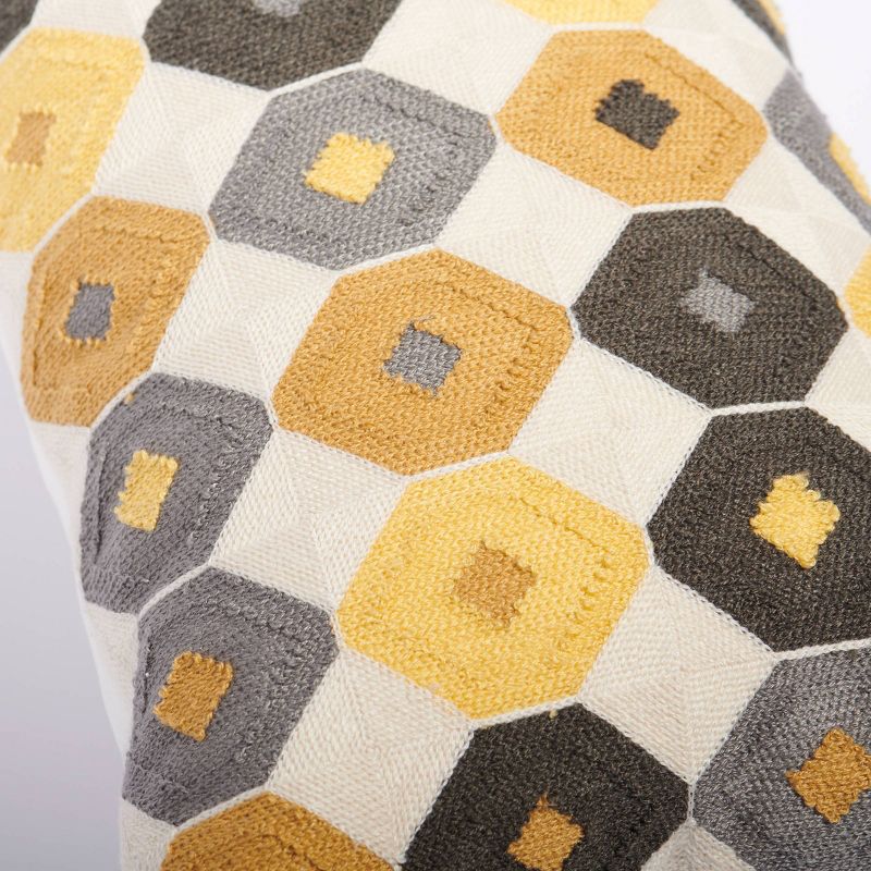 12"x20" Oversize Hazelnut Lumbar Throw Pillow - Sure Fit