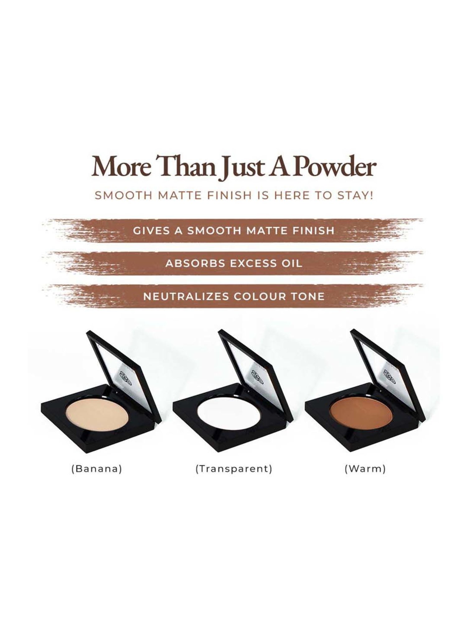 Faces Canada 3 in 1 Compact + Foundation + Hydration HD Matte Compact Total Beige 03 - 8 gm