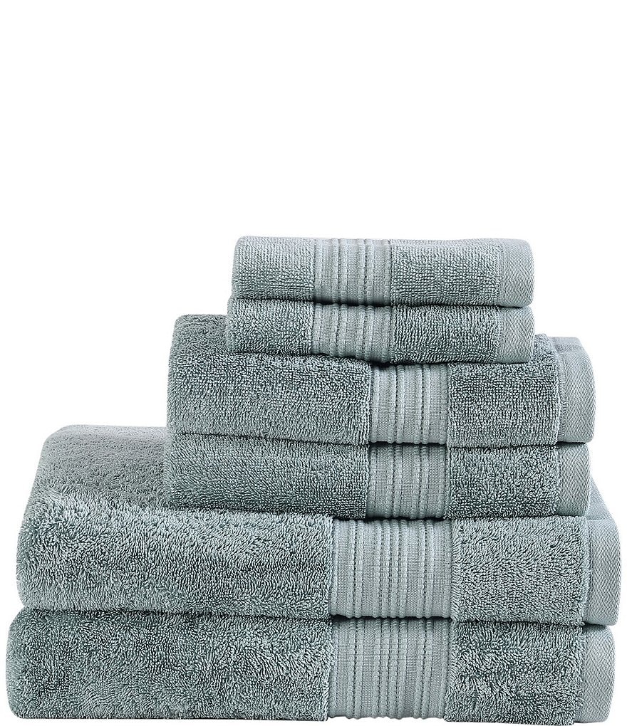 Eddie Bauer Denali Solid Antibacterial 6-Piece Towel Set
