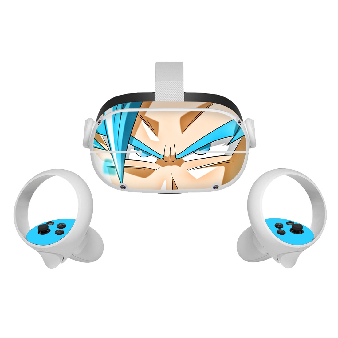 2 Pairs Oculus Quest 2 Elite Washable Silicone Handle Protective Cover