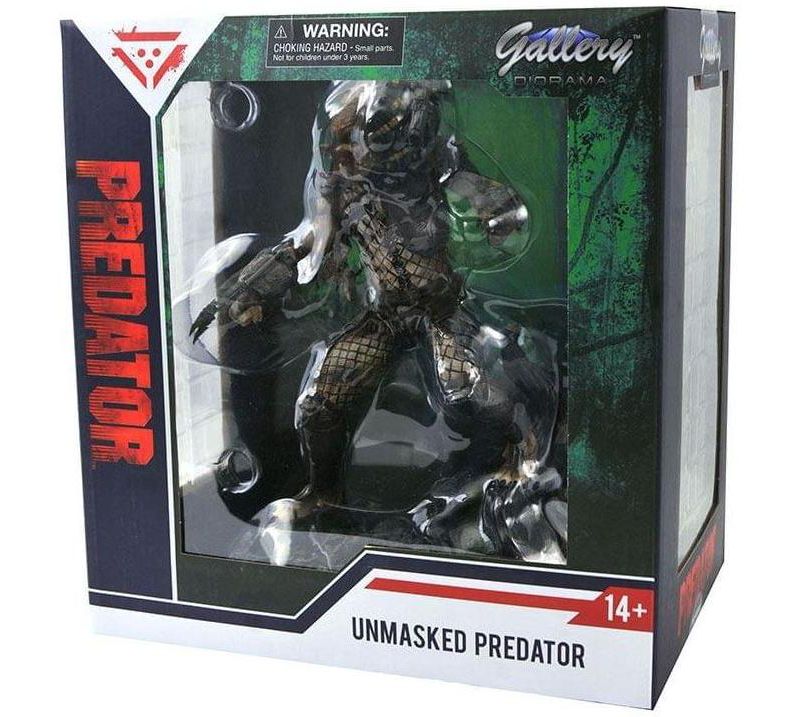 Diamond Select Predator Gallery Exclusive Unmasked 10 Inch PVC Statue