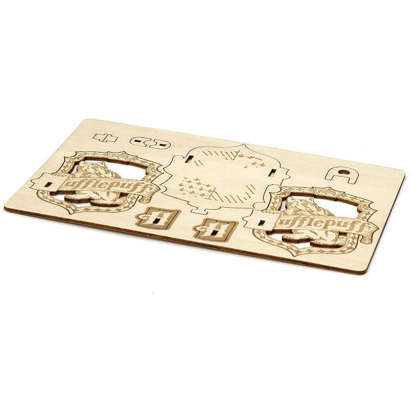 Incredibuilds Harry Potter Hufflepuff Emblematics Wood Model Kit