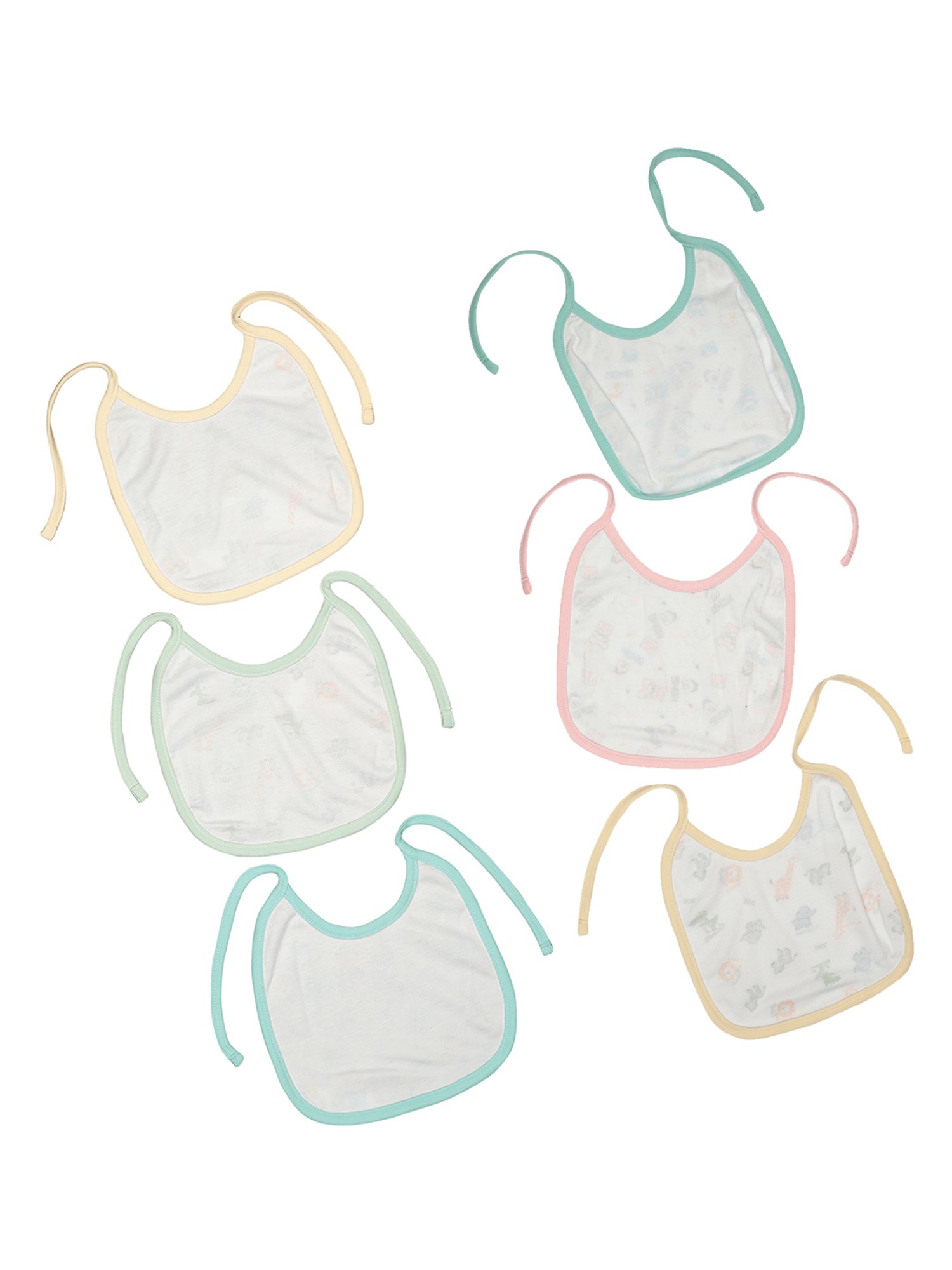 Baby Moo Vintage Ride Yellow Mattress with Fixed Neck Pillow and Bolsters