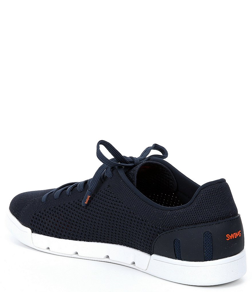 SWIMS Men's Breeze Tennis Knit Washable Lace-Up Sneakers