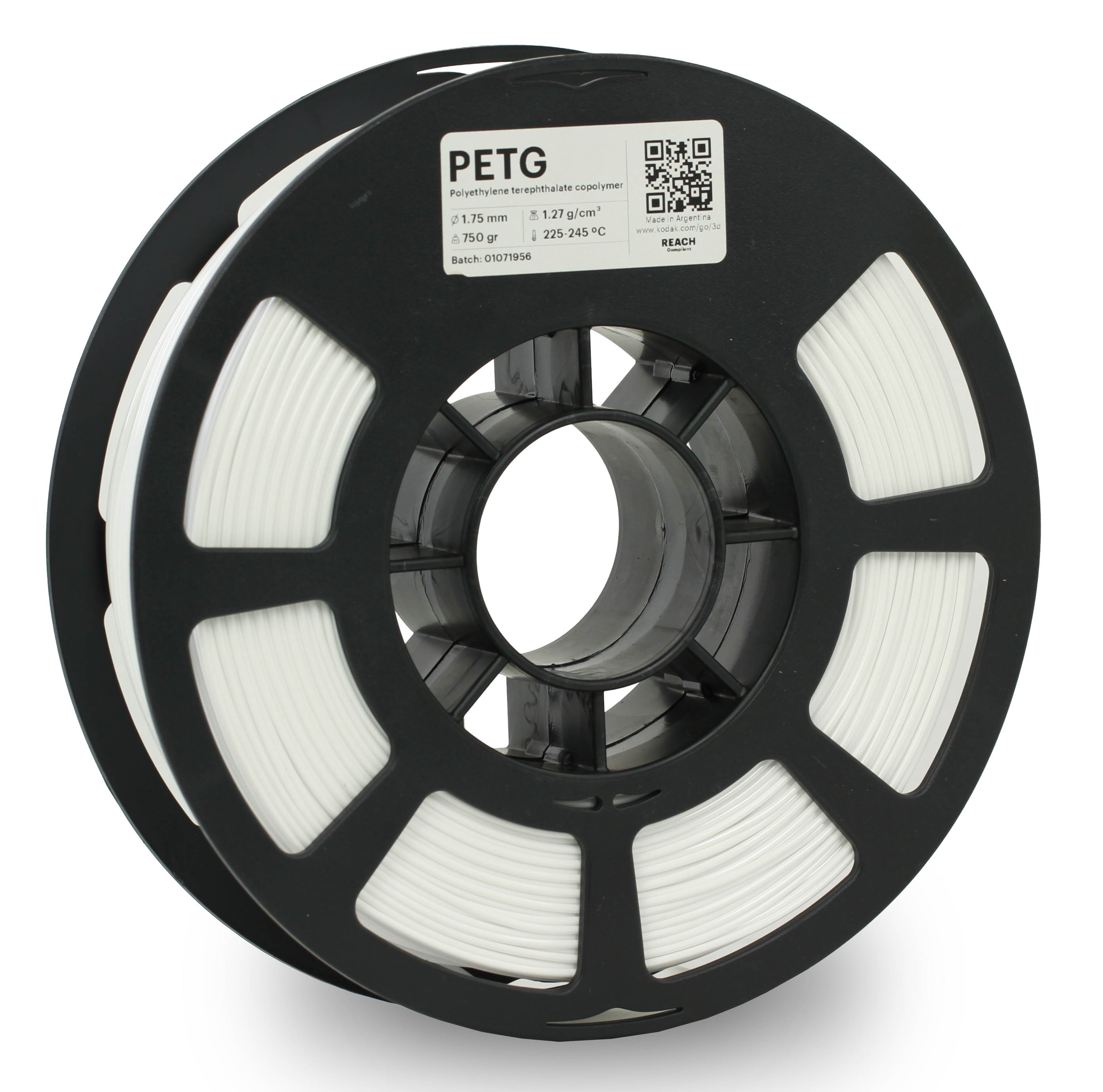 Kodak 3D Printing Filament PETG 1.75 mm (White)