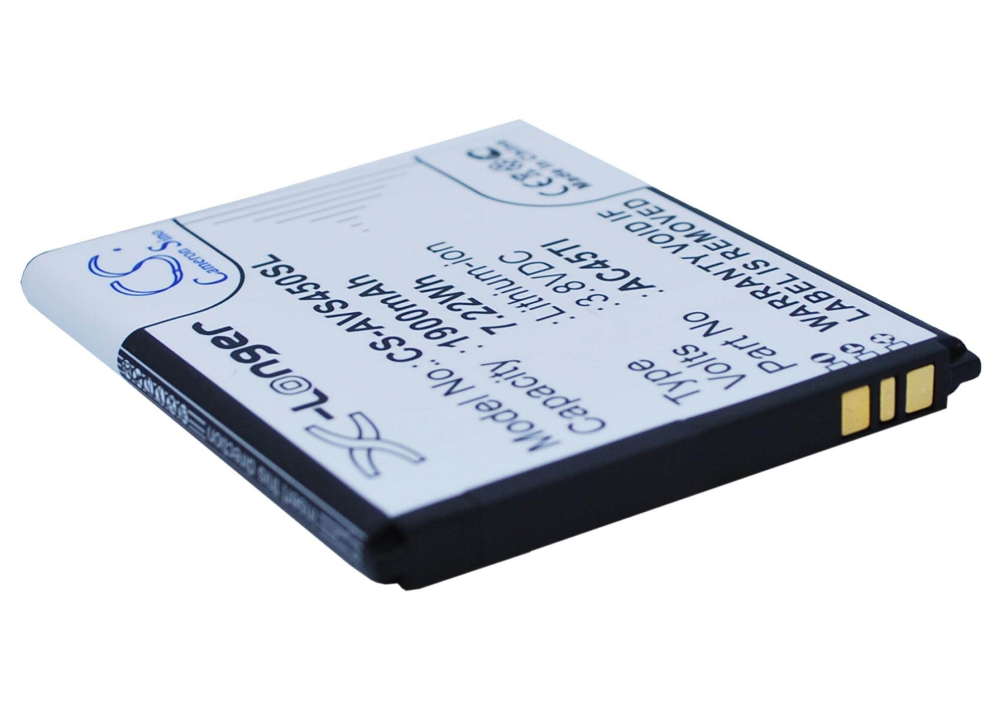 1900mah battery for Archos 45 Titanium p/n AC45TI