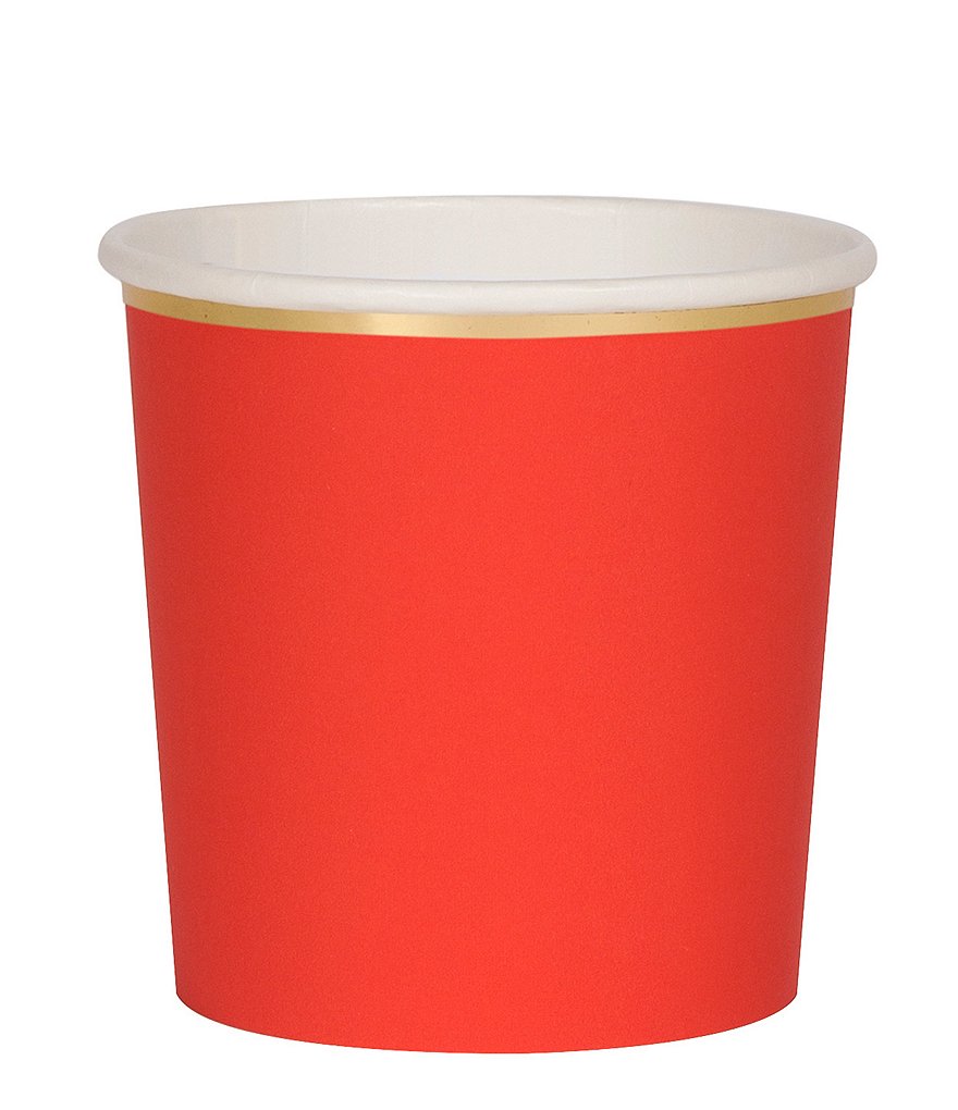 Meri Meri 8-Pack Red Party Tumbler Cups