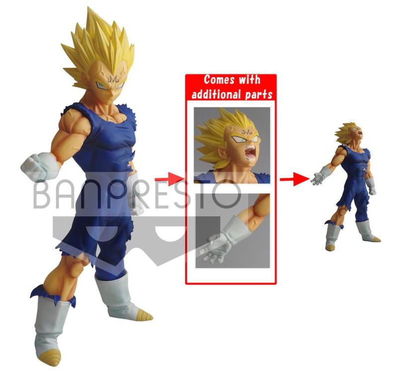 Banpresto Dragon Ball Z Legend Battle Figure Super Saiyan Vegeta 10" Statue