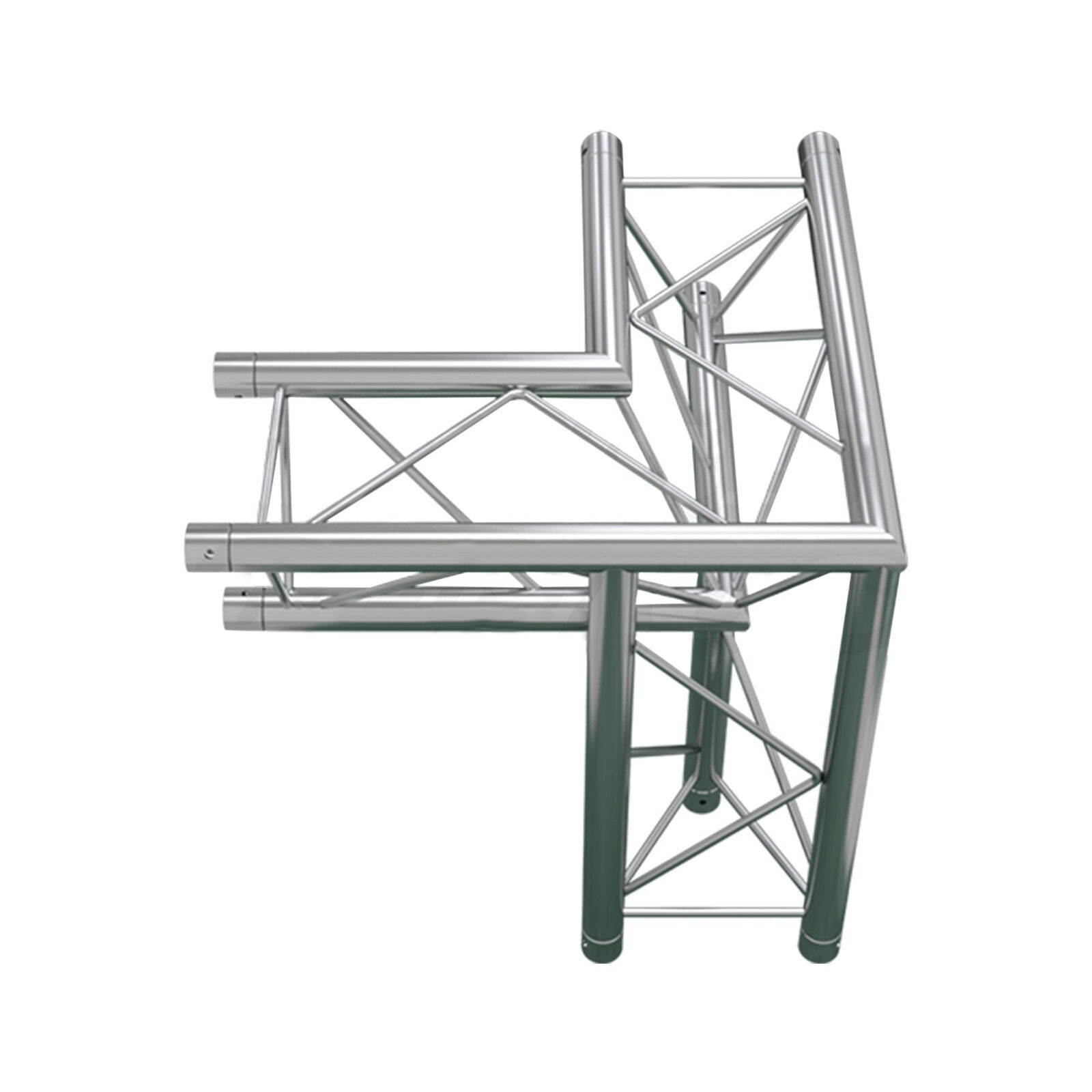 Global Truss TR-96117-34 1.64Ft 3-Way 90 Degree Right Corner Trussing Section