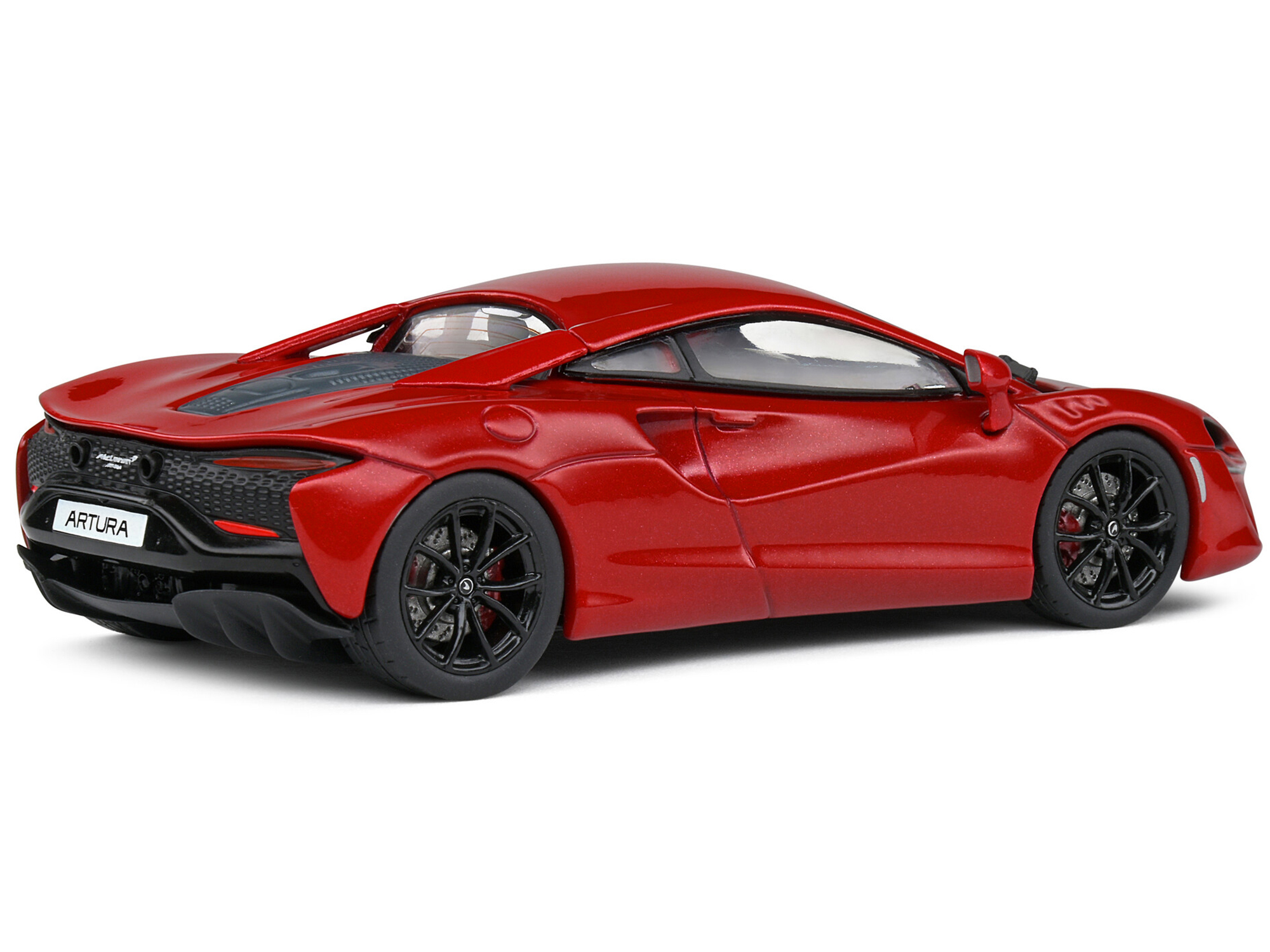 McLaren Artura Hybrid Supercar Amaranth Red Metallic 1/43 Diecast Model Car by Solido