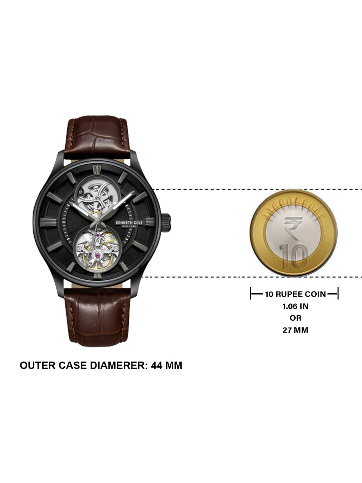 Kenneth Cole KCWGX0049801MN Kenneth Cole SS-24 Automatic Watch For Men