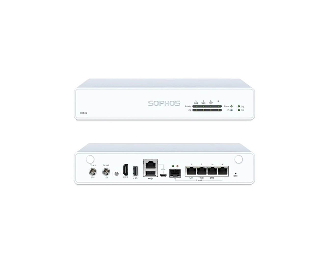 Sophos - XG1ZTCHEK - XG 106 rev.1 Security Appliance (EU/UK/US power cord)