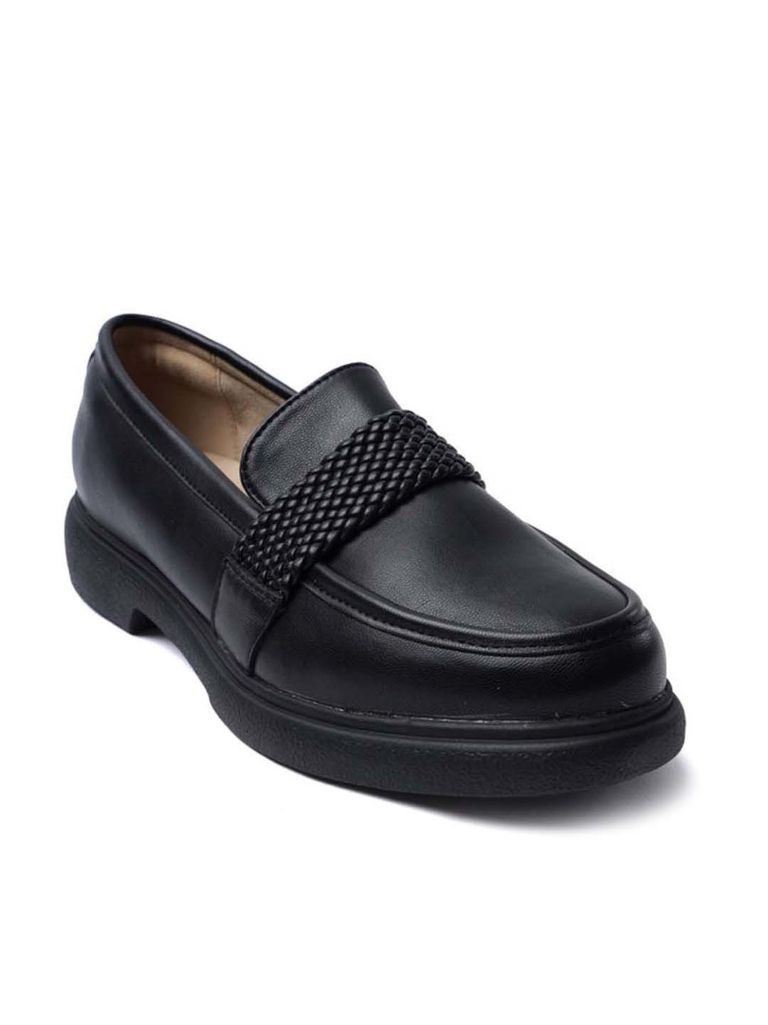 BAGATT Women's Genelle Black Casual Loafers