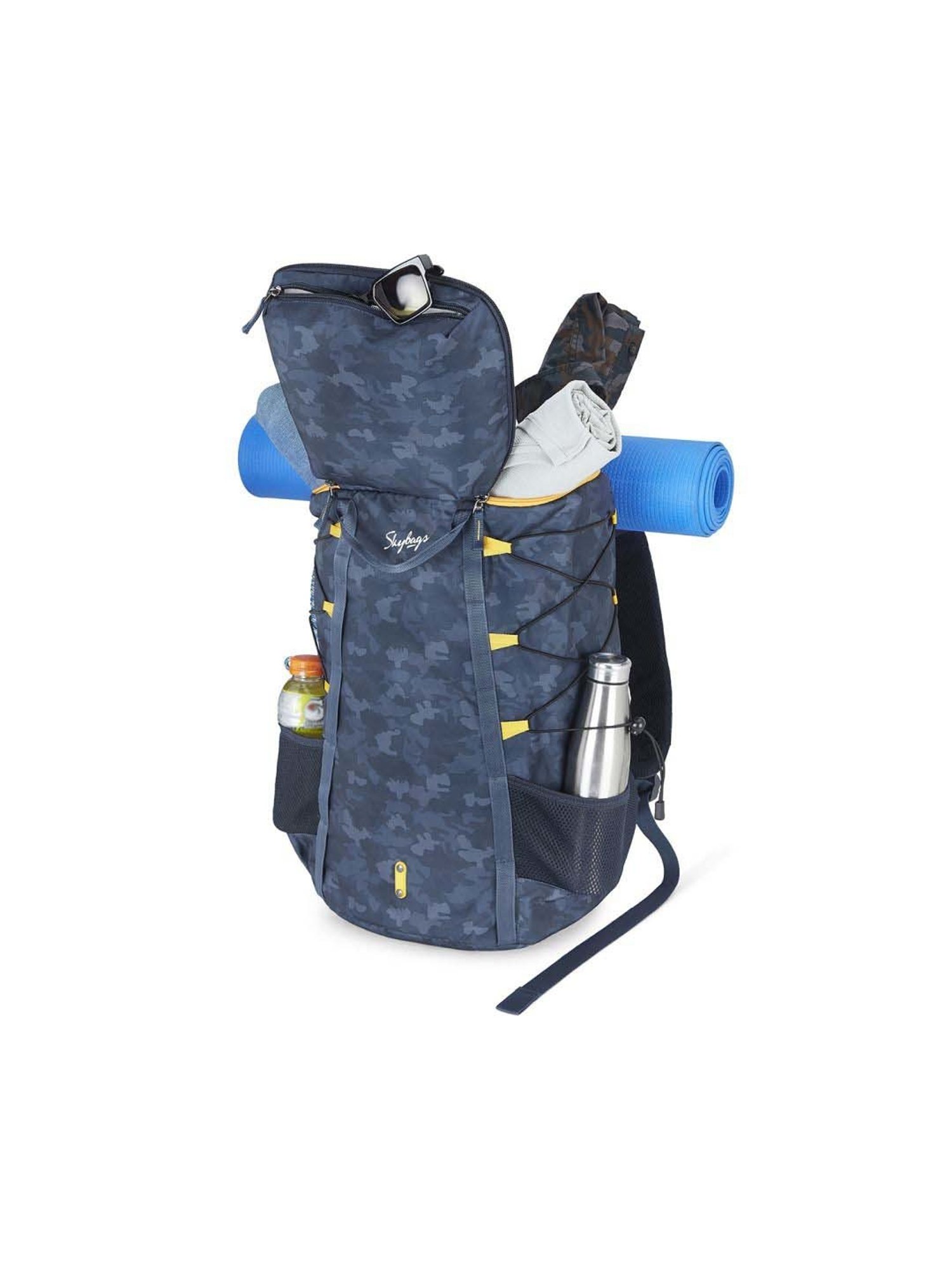 Skybags Hawk 01 45 Ltrs Blue Medium Rucksack Backpack