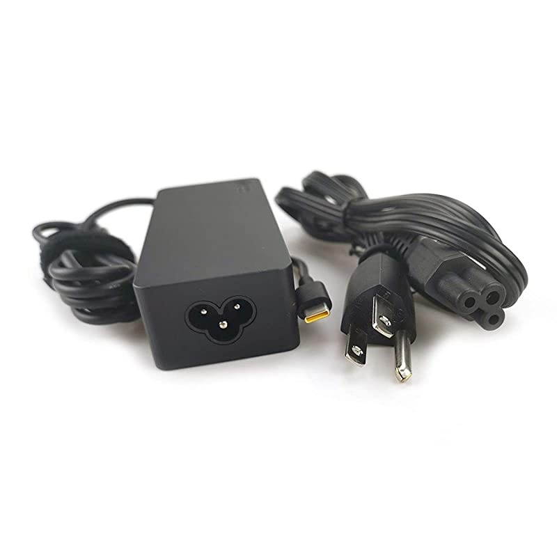 65W AC Adapter for T580 New S1 2018 New S2 2018 New S3 E480E485E580 E490 L380L480L580 L380 Yoga X1 Carbon 2018 X1 Yoga 2018 Laptop Power Supply