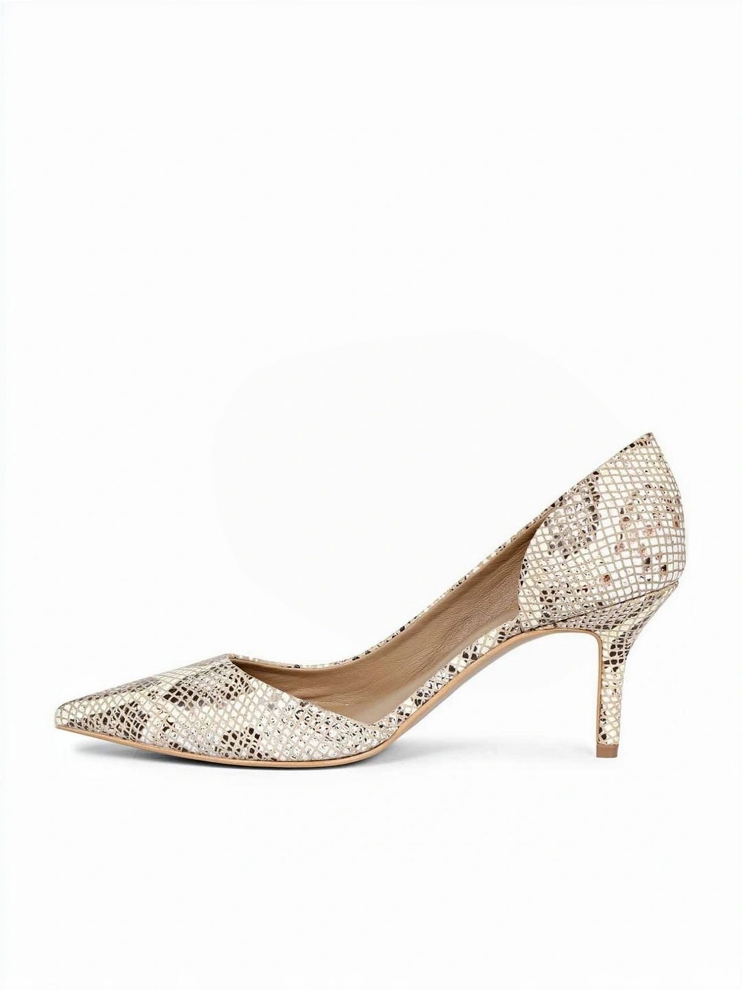Saint G Women's Beige D'orsay Stilettos