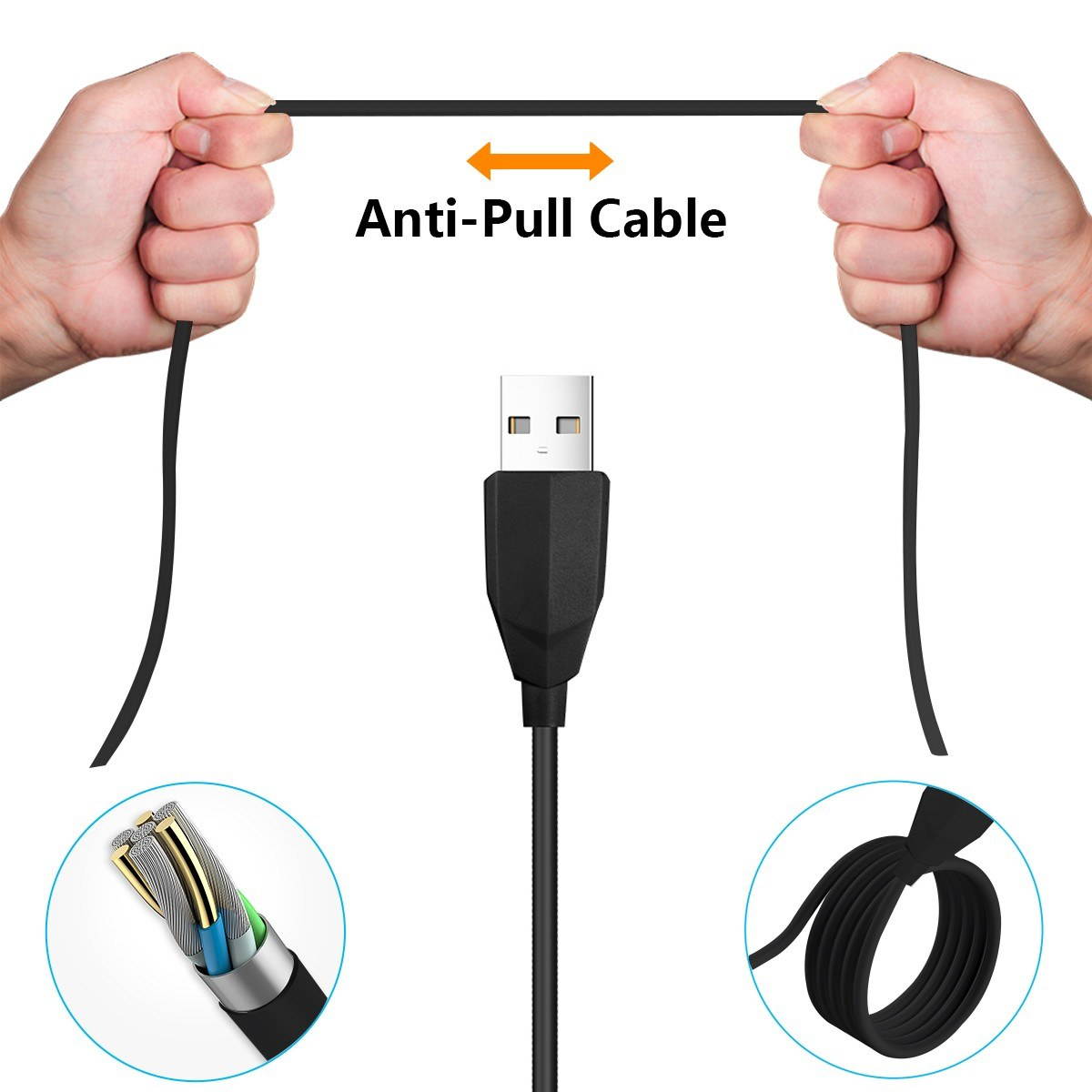 Desktop Computer Microphone USB Wired Microphone 360 Degrees Omnidirectional Condenser Mic Adjustable Neck with Mute Touch-Button Plug & Play for Computer PC Laptop Office Meeting Recording Games