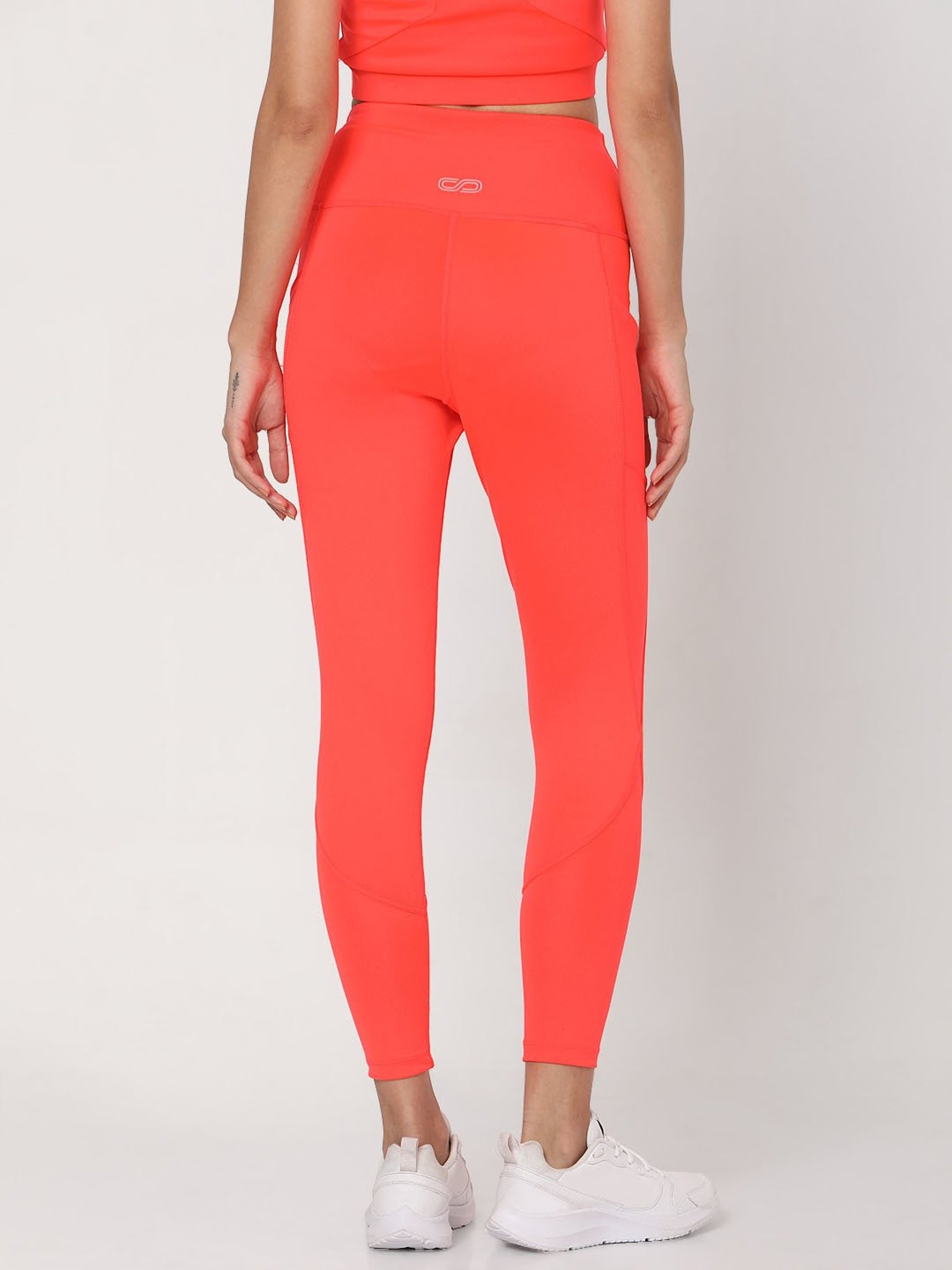SILVERTRAQ Coral Relaxed Fit Leggings