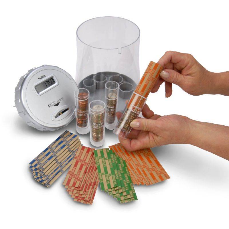 Royal Cs120 Coinsorter Rosegld