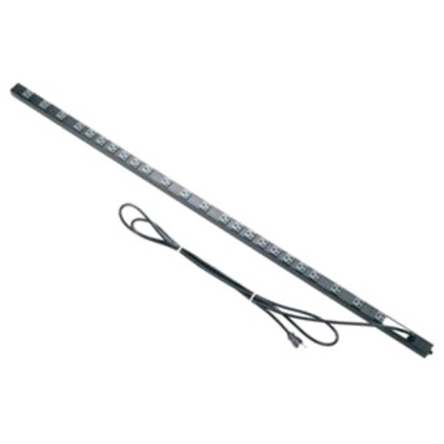 Middle Atlantic Products PD-2420SC-NS Slim Power Strip, 24 Outlet, 20A