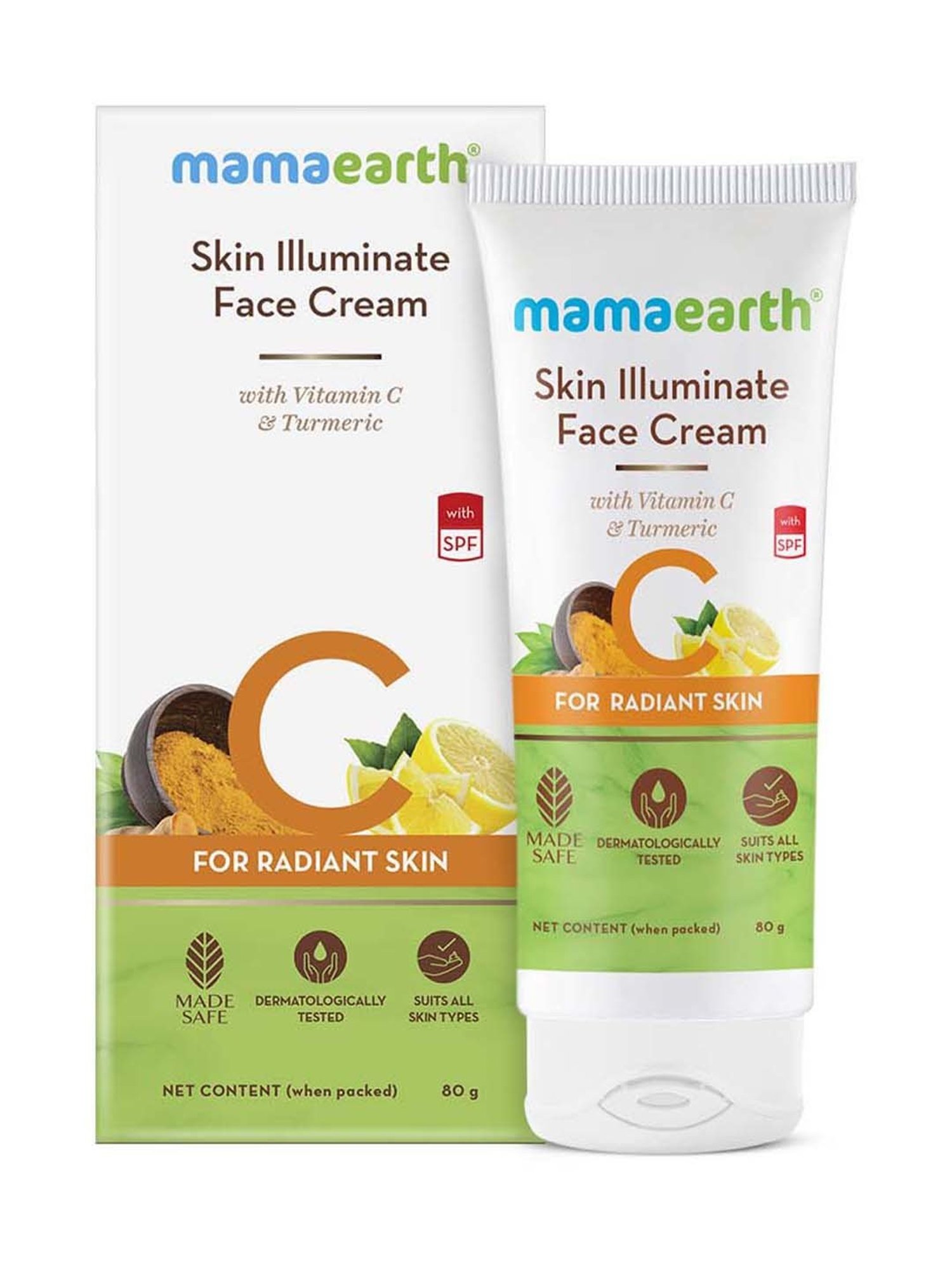 Mamaearth Skin Illuminate Face Cream - 80 gm