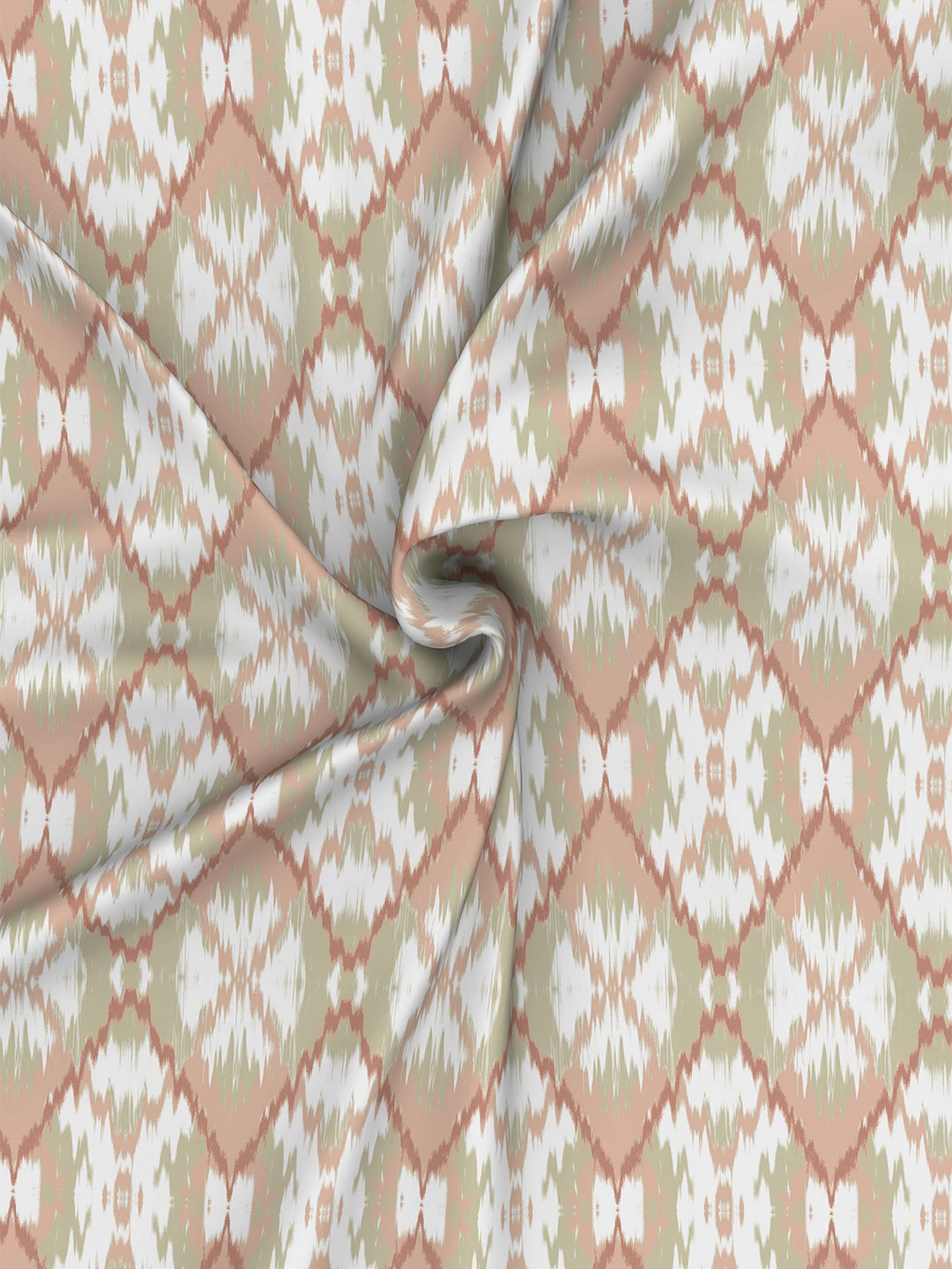 In-House by Maspar Red 200 TC Cotton Printed Bed Sheet with 2 Pillow Cover