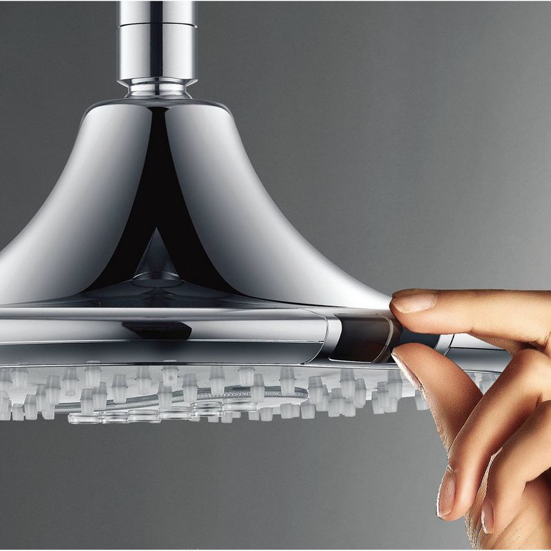 4' Shower Head and Cord Set Silver - Home Details