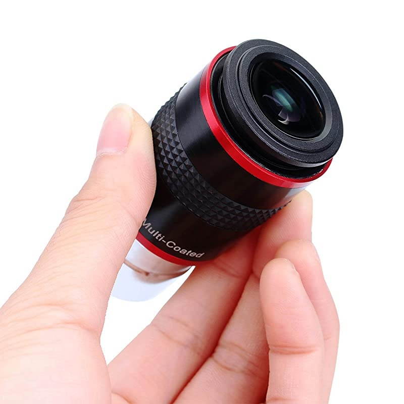 Telescope Eyepiece FMC Broadband Green Film Eyepiece 1.25 68 Degree Ultra Wide Angle Eyepiece Set for Astronomical Telescope(6mm 9mm 15mm 20mm)