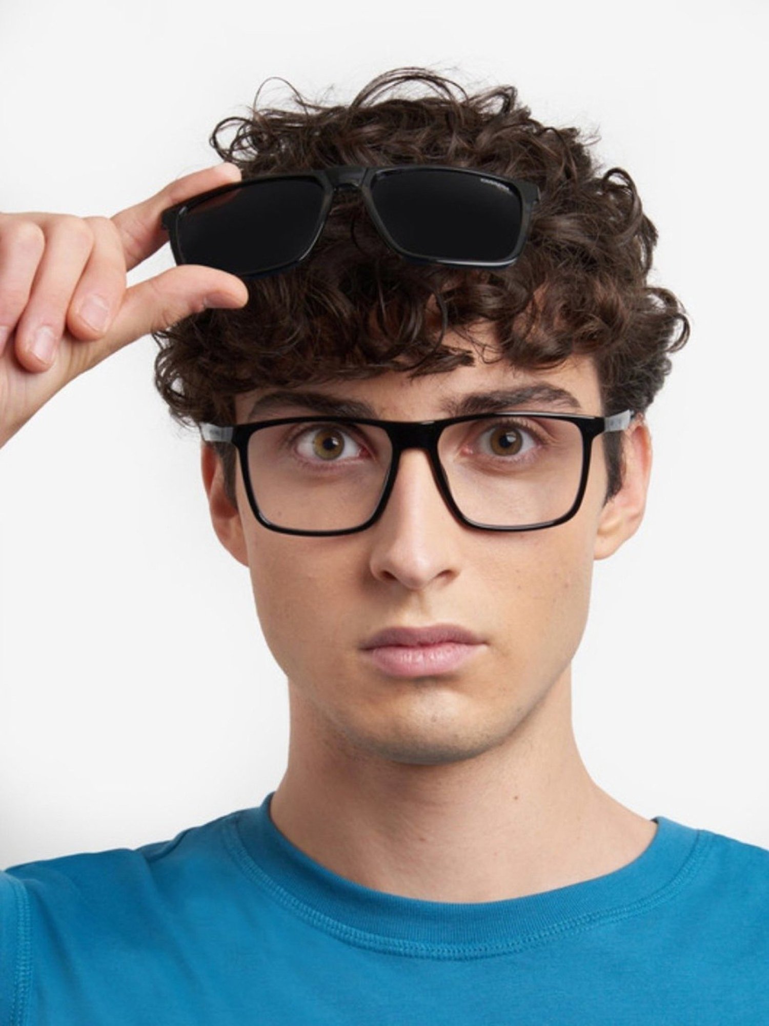 Carrera Grey Rectangular UV Protection Sunglasses for Men