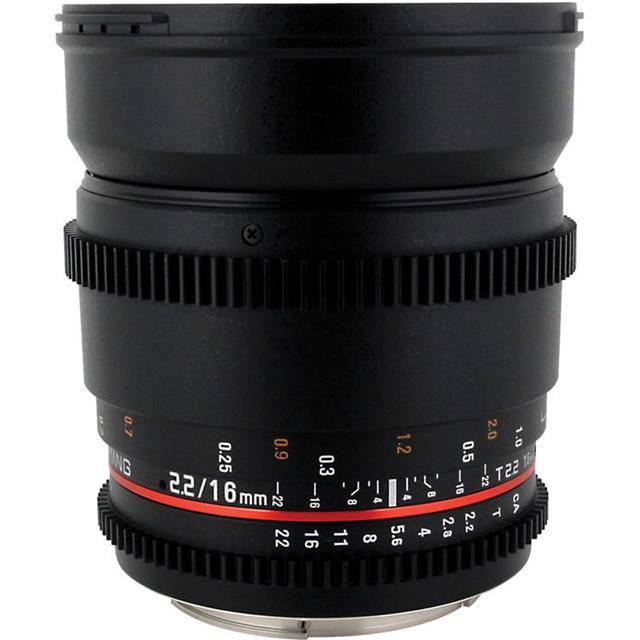 Samyang 16mm T2.2 Wide Angle Cine Lens for Sony E-Mount #SYCV16M-NEX