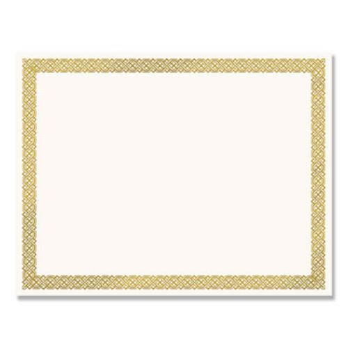 Masterpiece Studios 936060 Braided Foil Border Certicicate- Pack of 12