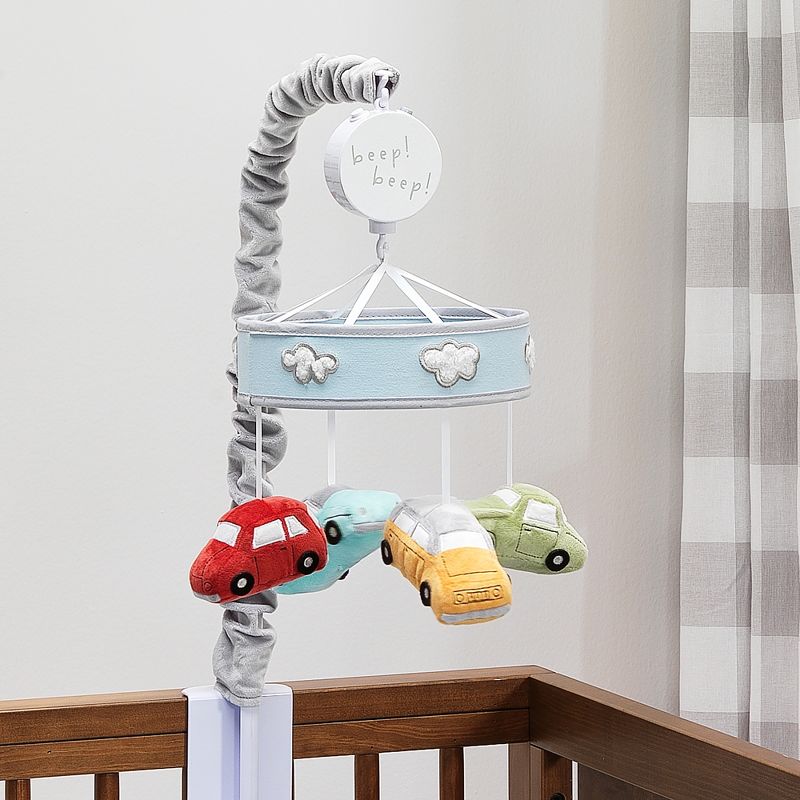 Lambs & Ivy Baby Car Tunes Musical Baby Crib Mobile Soother Toy