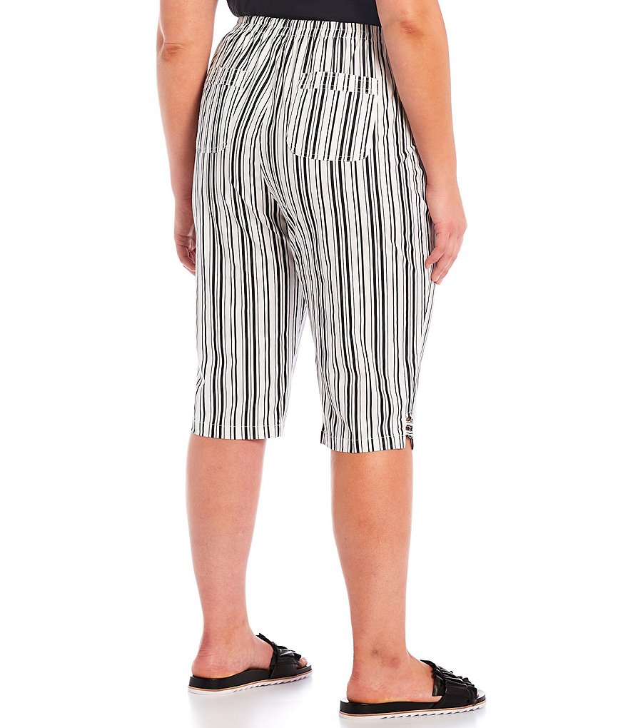 Vince Camuto Plus Size Tencel Drawstring Shorts