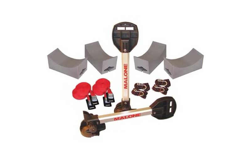 Malone Stax Pro 2 Rack w/Bow & Stern Lines (2 boat carrier)