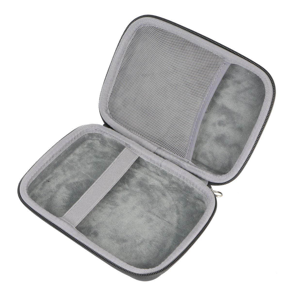 Hard Travel Case for Sony ZX Series MDR-ZX310AP Headband Stereo Headset by co2CREA (Black)