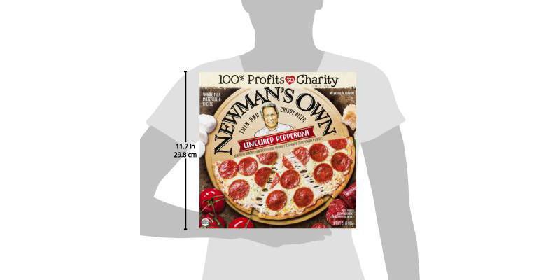 Newman's Own All Natural Thin & Crispy Uncured Pepperoni Frozen Pizza - 15.1oz