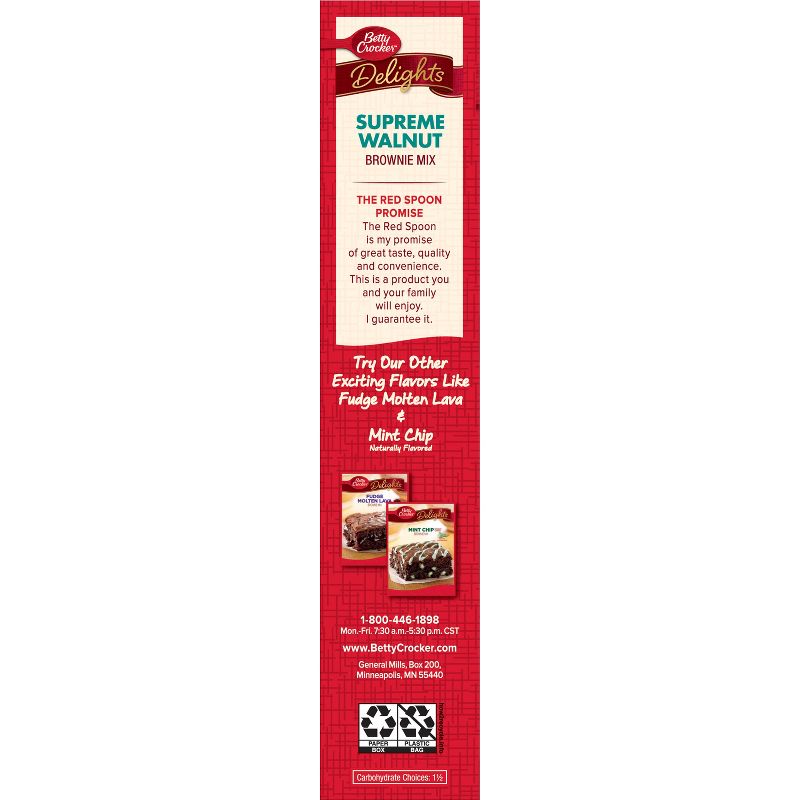 Betty Crocker Walnut Brownie Mix - 16.5oz