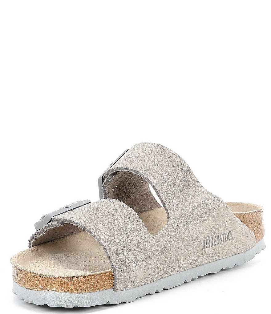 Birkenstock Women's Arizona Suede Dual Adjustable Buckle Strap Sandals