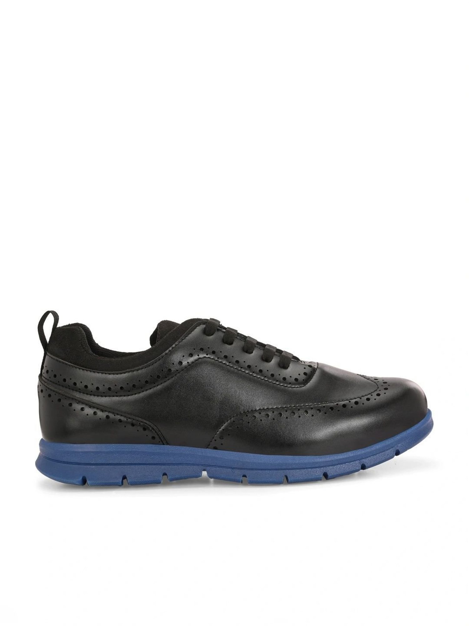 Hoversole Men's Cipher Black Brogue Shoes