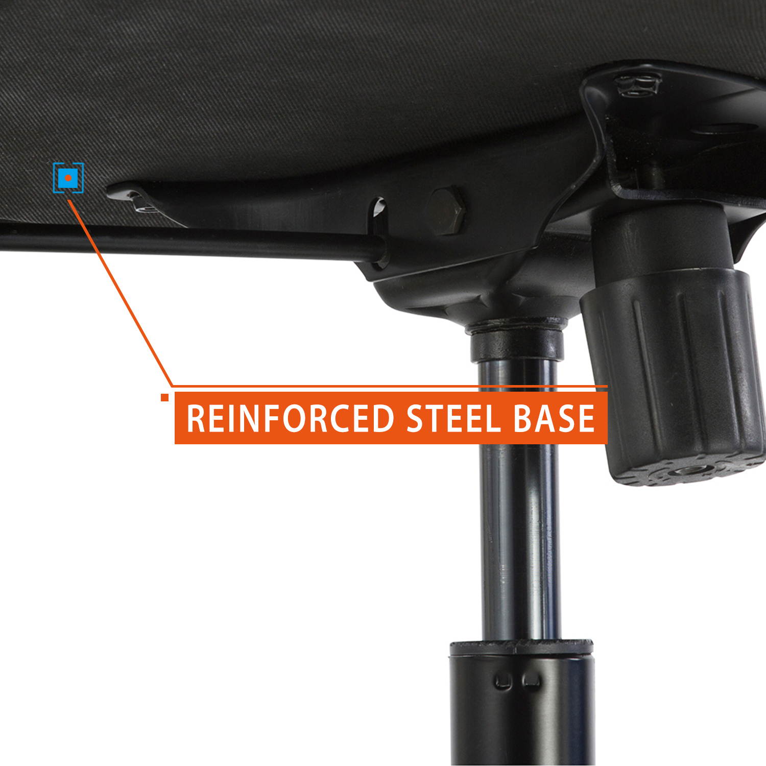 Office Chair Gaming Chair, Ergonomic Big Chair 400lbs Upholstered Swivel Adjustable Height Thick Padding Headrest, Black