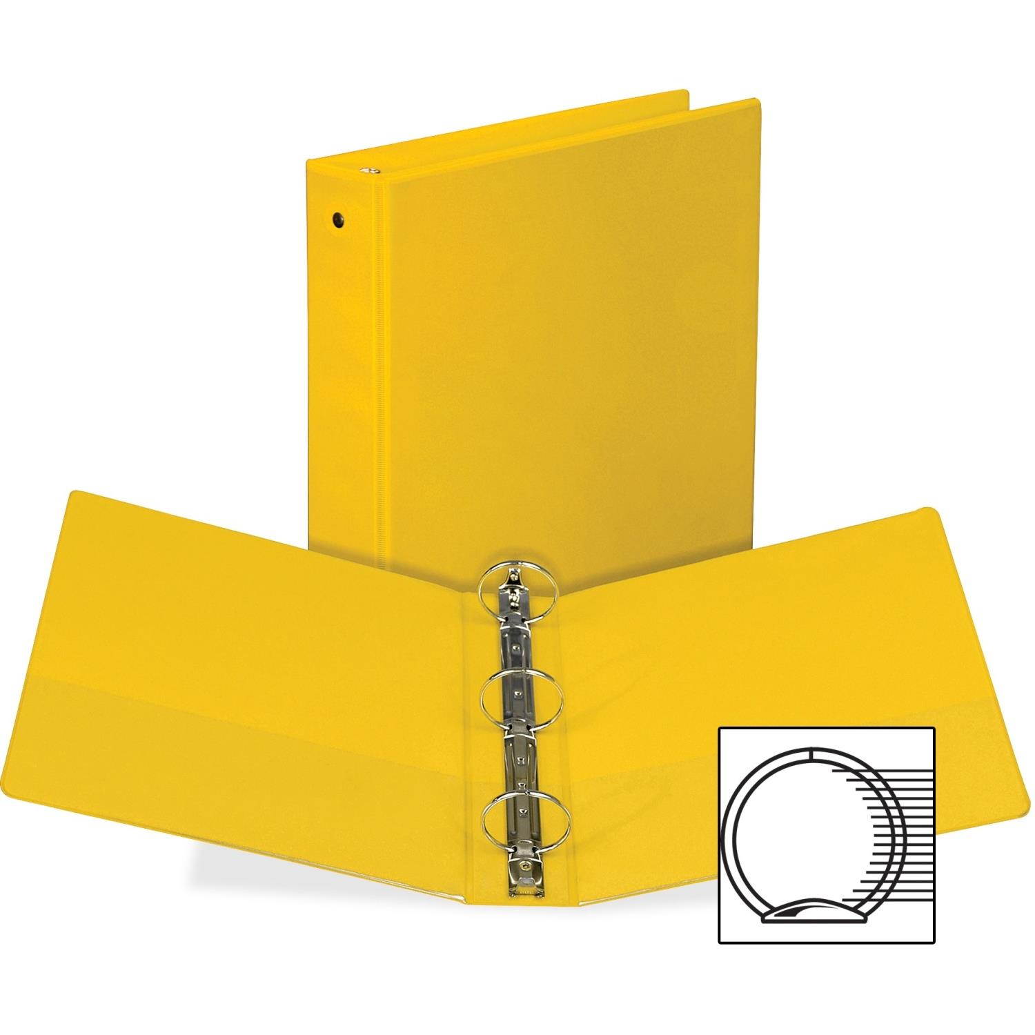 Samsill Economy Round-Ring View Binder