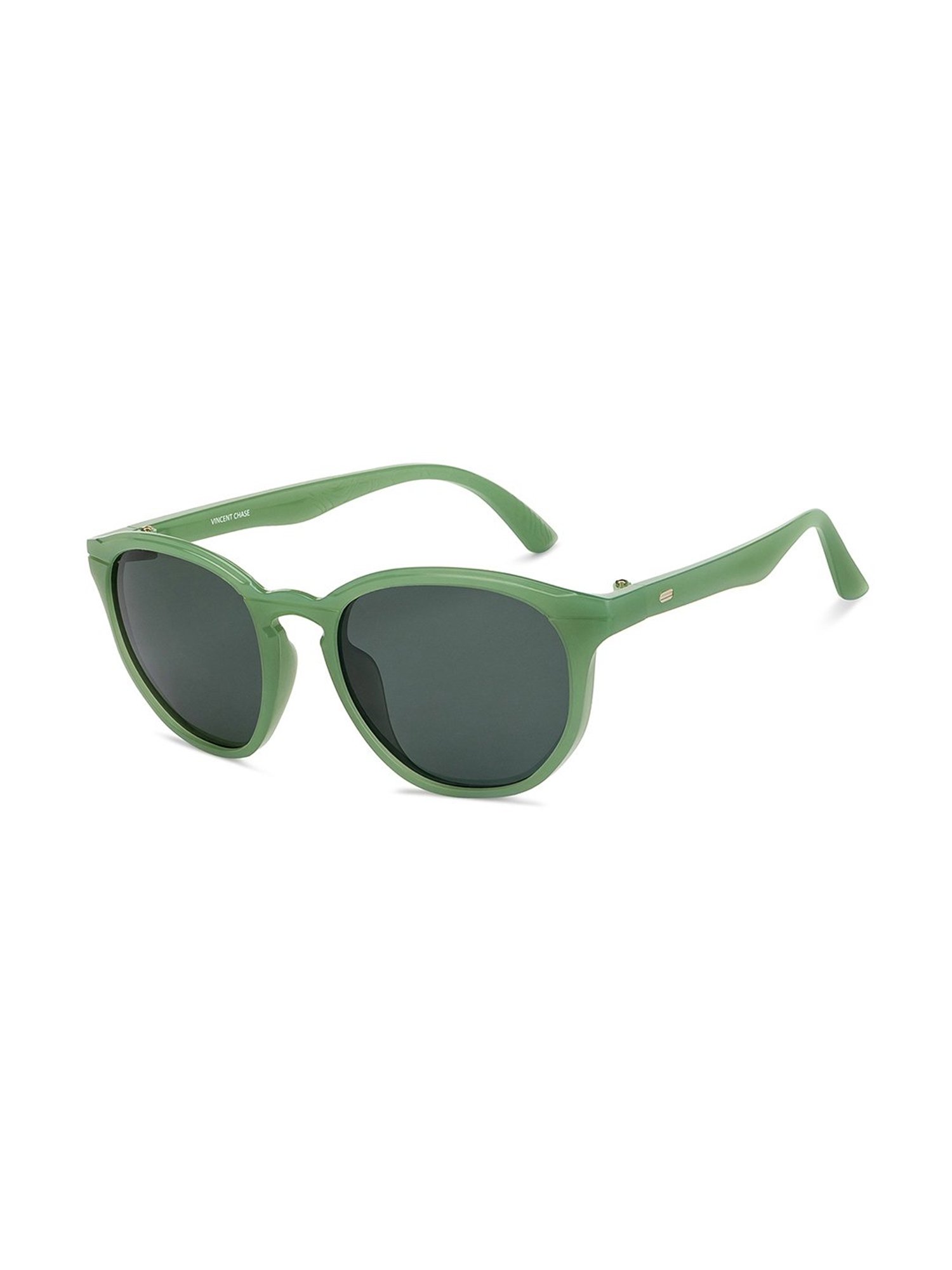 Vincent Chase by Lenskart Grey Round unisex sunglasses