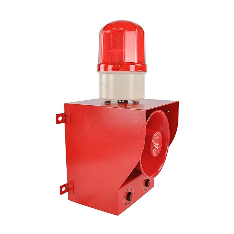 AC110V-120V Sound Volume Adjustable Sounds and Lights Alarms Alarm for emergenc